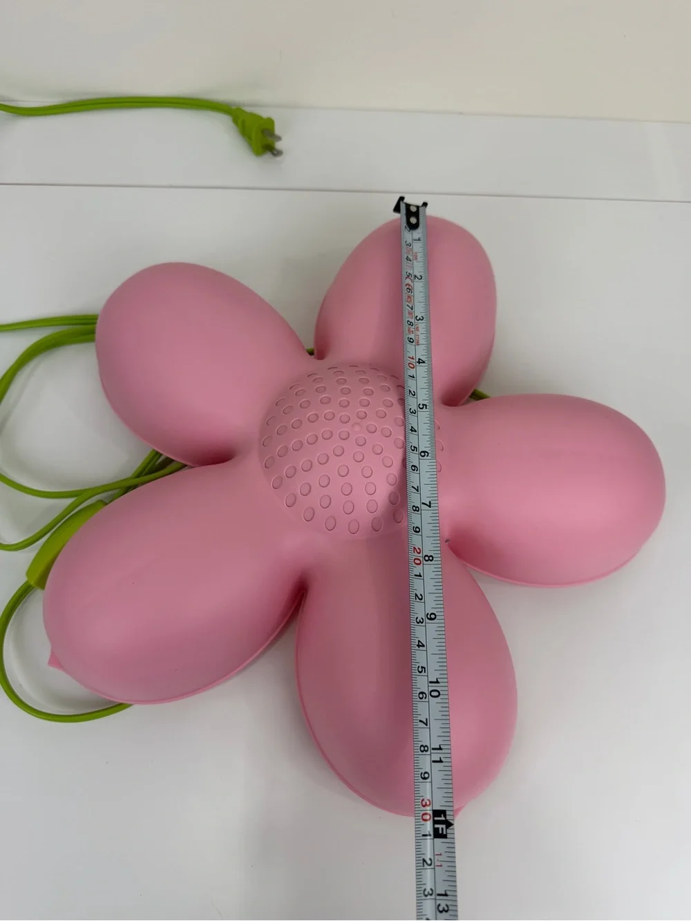 Vintage IKEA SMILA BLOMMA Pink Flower Wall Lamp